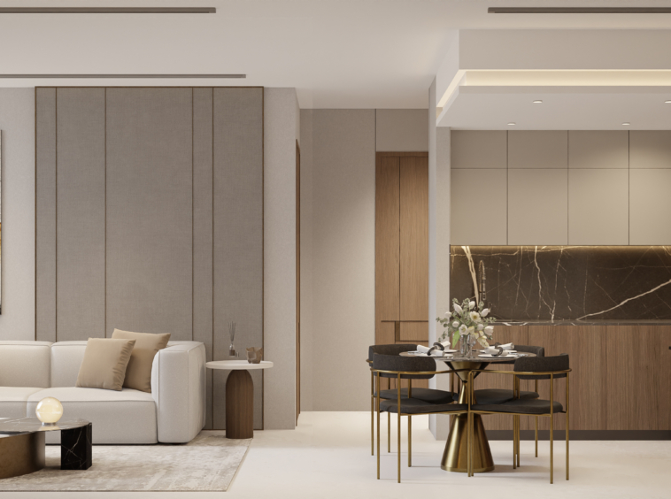 1BHK-Living and Kicten V2-R2