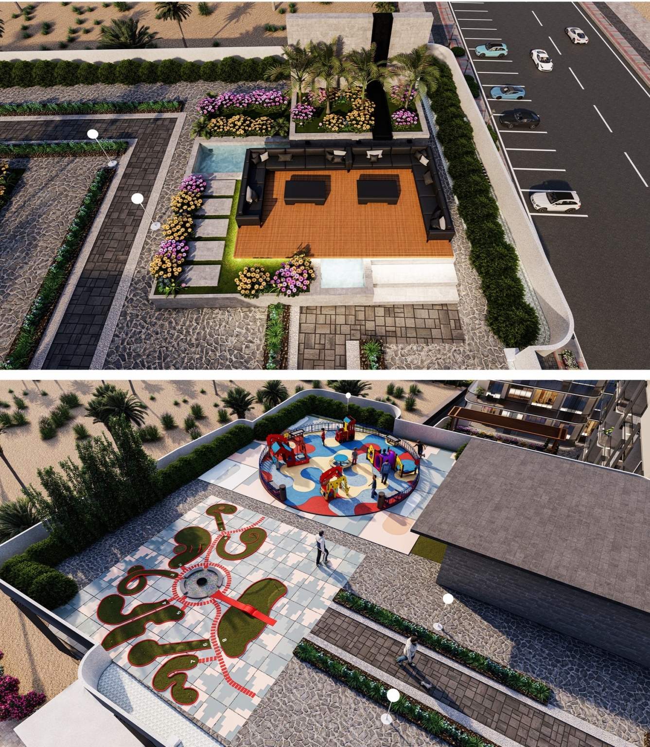 Golden Woods Albab Views Rooftop Amenities